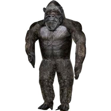 Imagem de InSpirit Designs Godzilla vs. Kong Kids King Kong Inflatable Costume | Officially Licensed | Theatrical Outfit