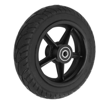 Imagem de Substituição de Pneu Sólido de Scooter Elétrica, Borracha e Plástico, Roda de Aço, Resistente a Punção, Manutenção para Experiência de Pilotagem Escorregadia
