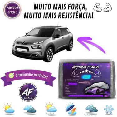 Imagem de Capa De Cobrir Carro Citroen C4 Cactus Forrada Impermeável Armada Forc