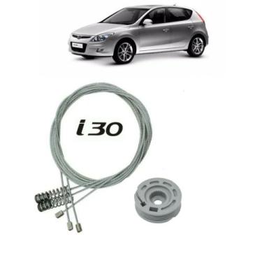 Imagem de Kit Reparo Elevador maquina Vidro Elétrico Diant Esquerdo Hyundai I30 