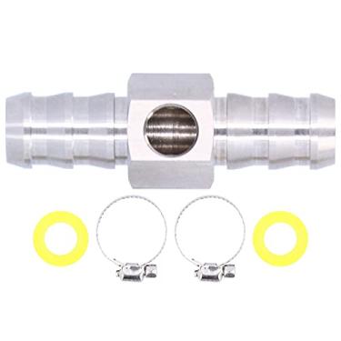 Imagem de Linha de Combustível de 1/2 pol. Em Aço Inoxidável, Adaptador de Manômetro, Fácil Instalação