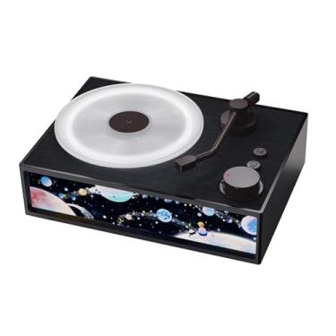 Imagem de BaotyJie Caixa de Som Bluetooth Compacta com Iluminação Ambiente, Preto