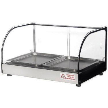 Imagem de Estufa Quente 2 Bandejas Clio AML Cinza Titã 57x45x32cm, 110V