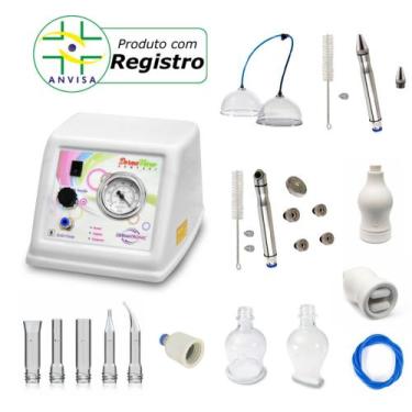 Imagem de Endermoterapia completo com Anvisa Peeling Diamante Ventosas Pump Up -