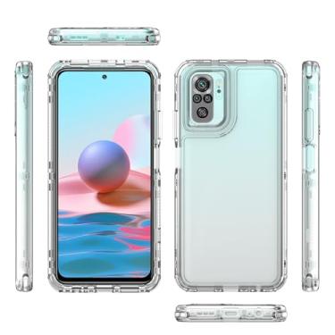 Imagem de Elubugod Capa para Xiaomi - Proteção anti-queda 3 em 1 para Poco M5s e Redmi Note 10S/10/11 SE