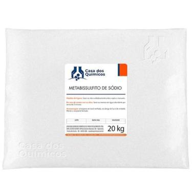 Imagem de Metabissulfito de Sódio 20 kg - Casa dos Químicos