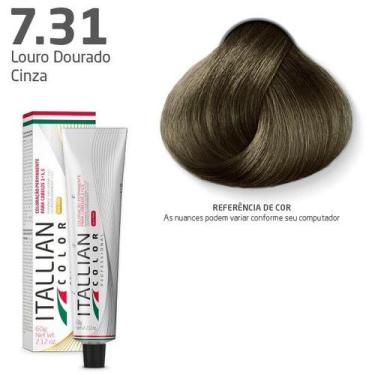 Imagem de Coloração Itallian Color LOURO DOURADO CINZA 7.31 60g
