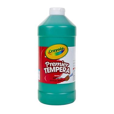 Imagem de Crayola Tempera Paint, Green Kids Paint, 32oz (54-1232-044)
