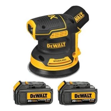 Imagem de Lixadeira Roto Orbital 2 Baterias 20v Dcw210 Dewalt S/ Carrg