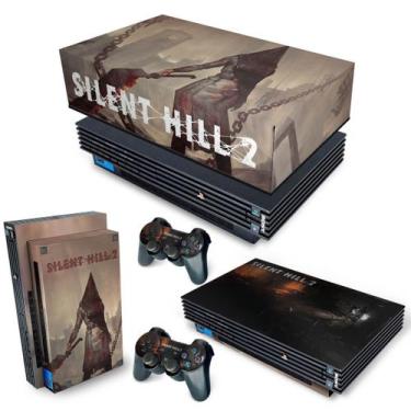 Imagem de Capa Anti Poeira e Skin Compatível PS2 Fat - Silent Hill 2 - Pop Arte 