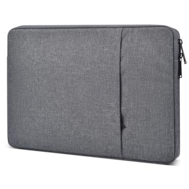 Imagem de Capa para monitor portátil de 47 cm, capa de transporte acolchoada compatível com InnoView Ingnok Cocopar UPERFECT Upperizon Usparkle HONGO VisionOwl 47.0 cm bolsa resistente à água - cinza espacial