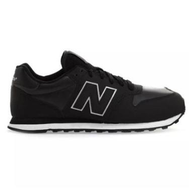 Imagem de Tênis New Balance 500V2 Masculino Preto Branco-Masculino