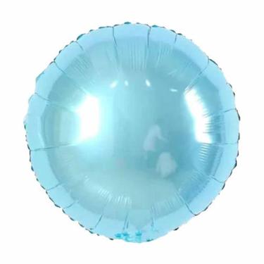 Imagem de Balão Metalizado Redondo Tons Variados - 18 Polegadas - Extra Festas, 