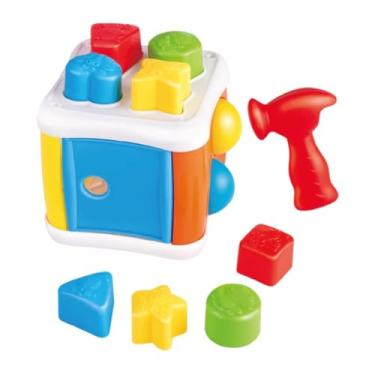 Imagem de Cubo com Blocos e Martelo Multikids - BR2166