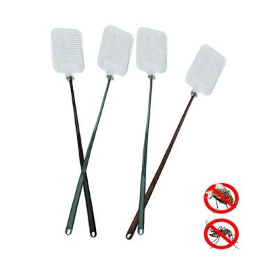 Imagem de 4 Mata Moscas Raquete Mata Mosquitos Insetos Pif Paf Plástic - RP3D