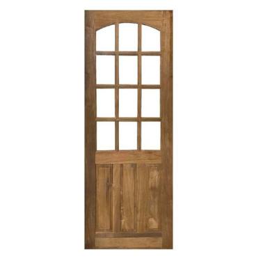 Imagem de Porta de Madeira Maciça Meia Almofada Rodam Itaúba - 2.10 (A) X 0.82 (