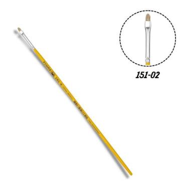 Imagem de Pincel Chato Língua Gato 151-02 Cerda Tigre