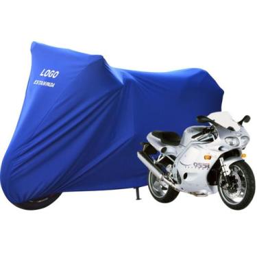 Imagem de Capa Para Cobrir Moto Triumph Daytona 955i Alta Durabilidade - Mz, Azu