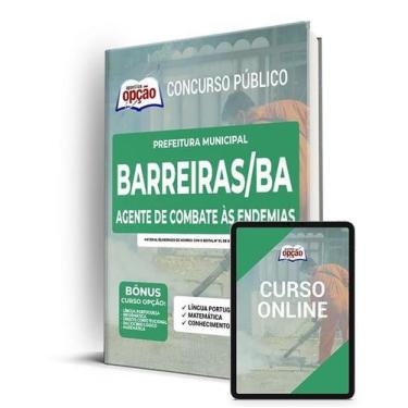 Imagem de Apostila Prefeitura de Barreiras - BA - Agente de Combate às Endemias