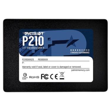 Imagem de SSD Patriot P210 / 512GB / Sata 3 / 2.5" - (P210S512G25)