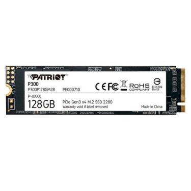 Imagem de Hd Ssd Patriot M.2 128gb 2280 Pci-e Gen3 X4 P300p128gm28, Preto