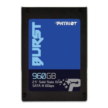 Imagem de SSD Patriot Burst Elite 960GB 2.5" SATA 3 PBE960GS25SSDR