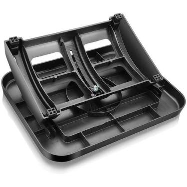 Imagem de Suporte ergonomico p/pes preto ajustavel multilaser