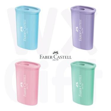 Imagem de Apontador Pastel com Depósito Triangular Unidade - Faber-Castell / WX 