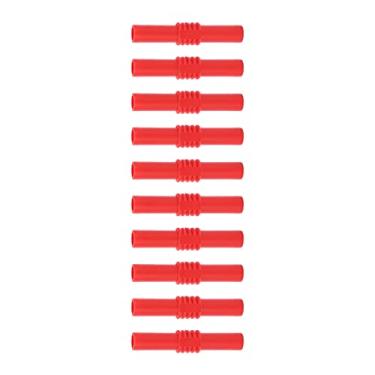 Imagem de Acoplador Banana Isolado de 4 Mm, Conector de Extensão Fêmea para Fêmea, Latão PVC, 30Vac-60Vdc 10A, Aparelhos Eletrônicos, Industriais, Eletrônicos (Vermelho)