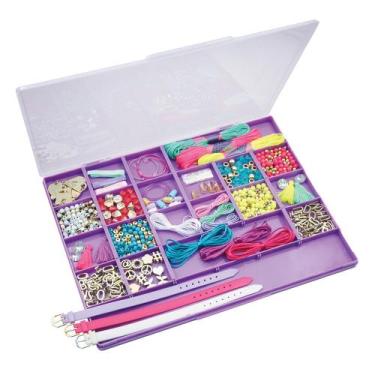 Imagem de Kit Pulseiras Infantil de Montar My Style Good Vibes Coleção DIY Multi