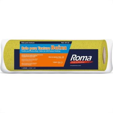 Imagem de Rolo Textura Roma Alta 23Cm Sem Cabo 432 23 - ROMA PINCEIS