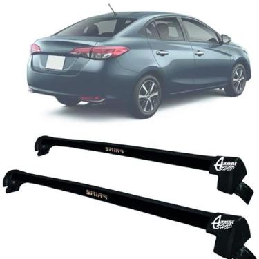 Imagem de Rack Teto Aluminio Prime Toyota Yaris Sedan18/ 26 Pto PR232