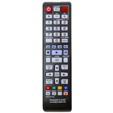 Imagem de Allimity AK59-00172A Controle remoto de substituição adequado para Samsung DVD BD Blu-Ray Disc Player BD-F5700 BD-F5700/ZA BD-F5700ZA BD-F5700M BD-J5100 BD-J5900 BD-J5700 BD-E5700 BD-E5700 /ZA