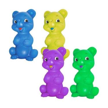 Imagem de Brinquedo Líder Pet Urso para Cães - Cores Sortidas