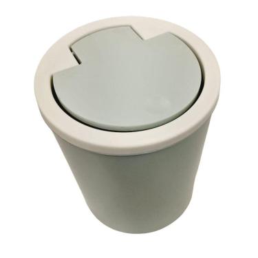 Imagem de Lixeira com Tampa Click 5 Litros 2446970 Azul - Quanhe