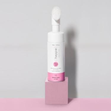 Imagem de Espuma de limpeza facial pele sensível com esponja - Happie