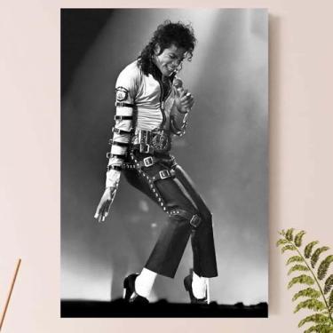 Imagem de Placa Quadro Decorativo Mich.ael Jacks.on - Rei do Pop (Michael_07)