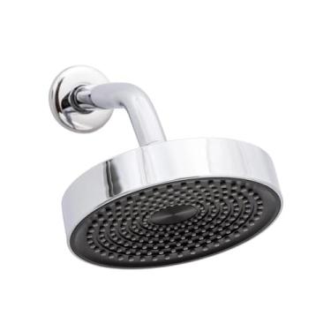 Imagem de Pingoo.casa, Ducha Chuveiro Redondo de Parede Beni - Prata