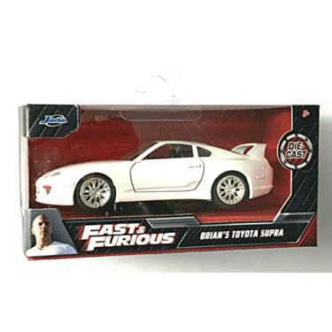 Imagem de DieCast Jada Fast & Furious Brian's Toyota Supra, branco escala 1:32