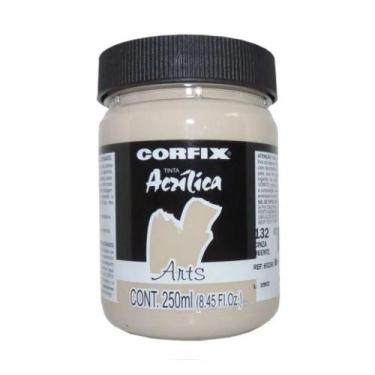 Imagem de Tinta Acrílica G1 Arts 132 Cinza Quente 250ml Corfix, 132 - CINZA QUEN
