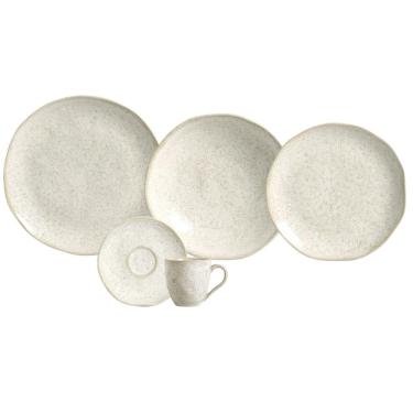 Imagem de Aparelho de Jantar 30 Peças Orgânico Vanilla Porto Brasil