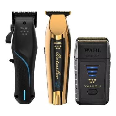 Imagem de Combo Máquina De Corte Vapor + Detailer Gold + Vanish Wahl, Bivolt