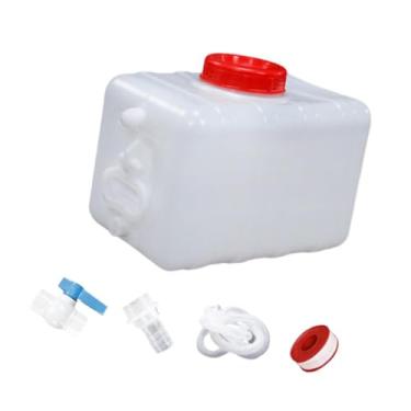 Imagem de UGPLM Camping Water Storage transportador de água JUG OUTROBALHO de ÁGUA de ÁGUA RECANGLULAR PODE RECIMENTO de COMPENHO de VAIR para PICNICA de PICNICO AO, 15l