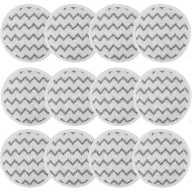 Imagem de Esfregão a vapor 3897A para esfregão a vapor Bissell SpinWave SmartSteam - Cabeça de esfregão rotativa de substituição para 3897A 3712 3712W, modelo nº 1641112 (pacote com 12)