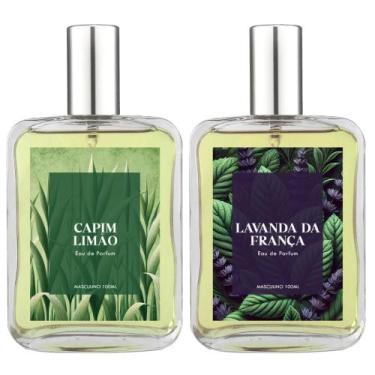 Imagem de Kit Perfume Masculino: Capim Limão E Lavanda Da França 100Ml - Essênci