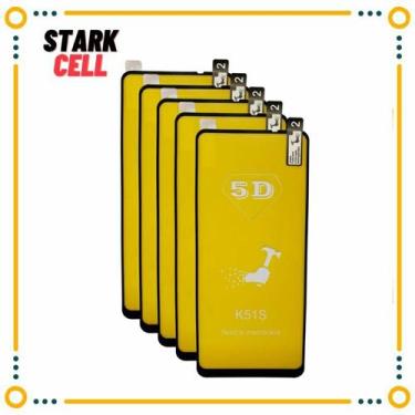 Imagem de Kit Com 5x Películas De Gel Cerâmica 5d 9d Para LG K51s - NA