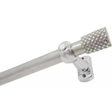 Imagem de Par De Ponteiras Para Cortinas Com Strass 19mm ponteira de cortina - B
