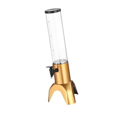 Imagem de YWJLQH Dispensador de barril de cerveja, suporte para chá e água, recipiente para, acessório para bar, mesa, suporte para bar, churrasco, 1.5l