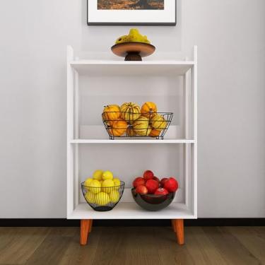 Imagem de Fruteira De Chão Balcão Cozinha Movlar - Mod.0704 (Branco)