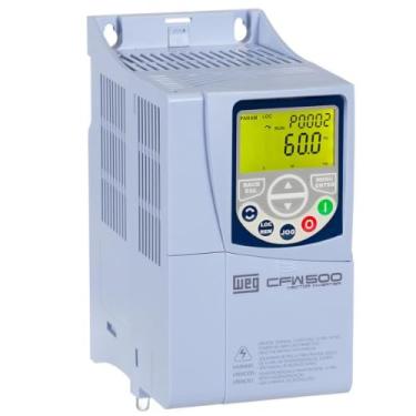 Imagem de WEG, Inversor de frequência WEG CFW500 1cv 220v 4,3a Com Entrada Monofásica e Saída Trifásica G2